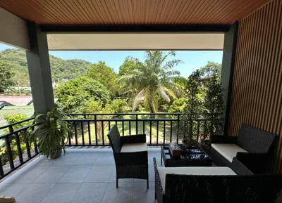 眺望付きトリプルルーム — Thai Terrace Bungalow